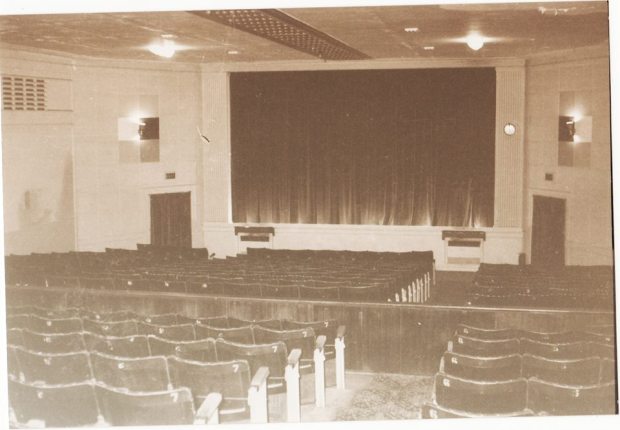 The final curtain, 1961. Image courtesy Mr. W. Collins