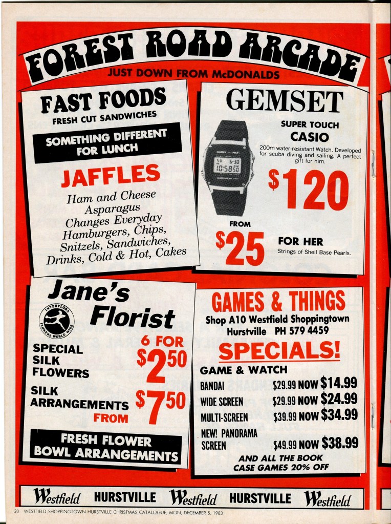 Jaffles. How...exotic.