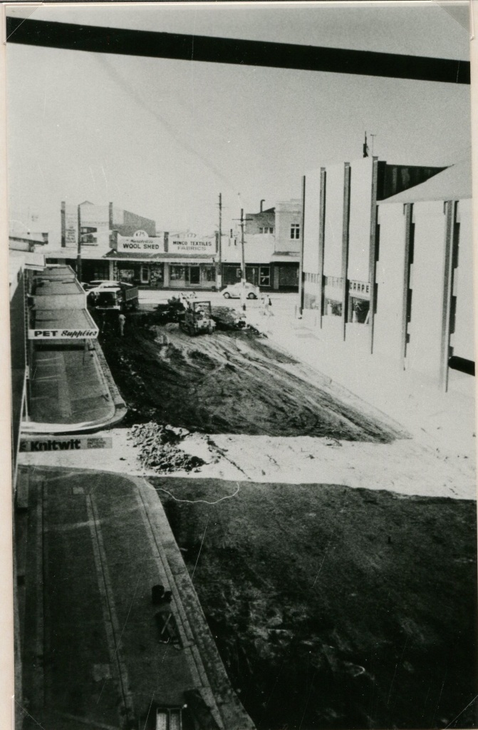 Rose St razed, 1977. Image courtesy Hurstville Council