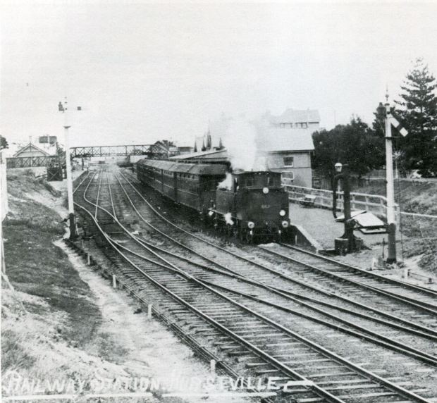 Hurstville Station, 1910. Image courtesy Hurstville Council