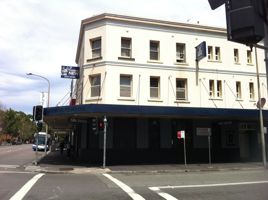 Nutted out. The Silk Hotel, 2013.